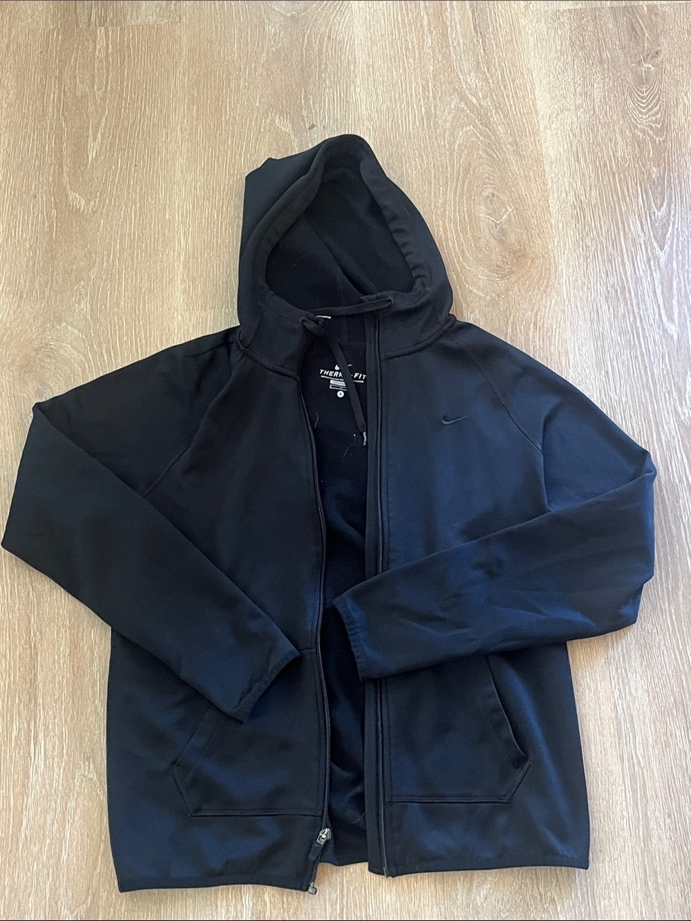 Nike Black Full-Zip Hoodie Sweatshirt
